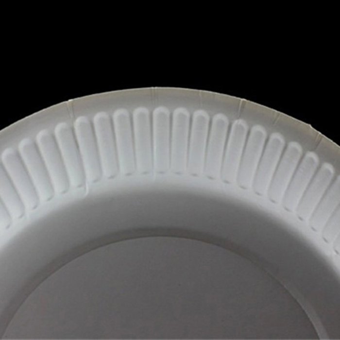 Gogoforward 20 PCS White Disposable Paper Plates Cake Pan Party Plates (7") N5