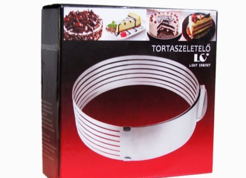 Chris's Home Retractable Stainless Steel Circle Mousse Ring Baking Tool Set Cake Mould Mold Size Adjustable 24... N3