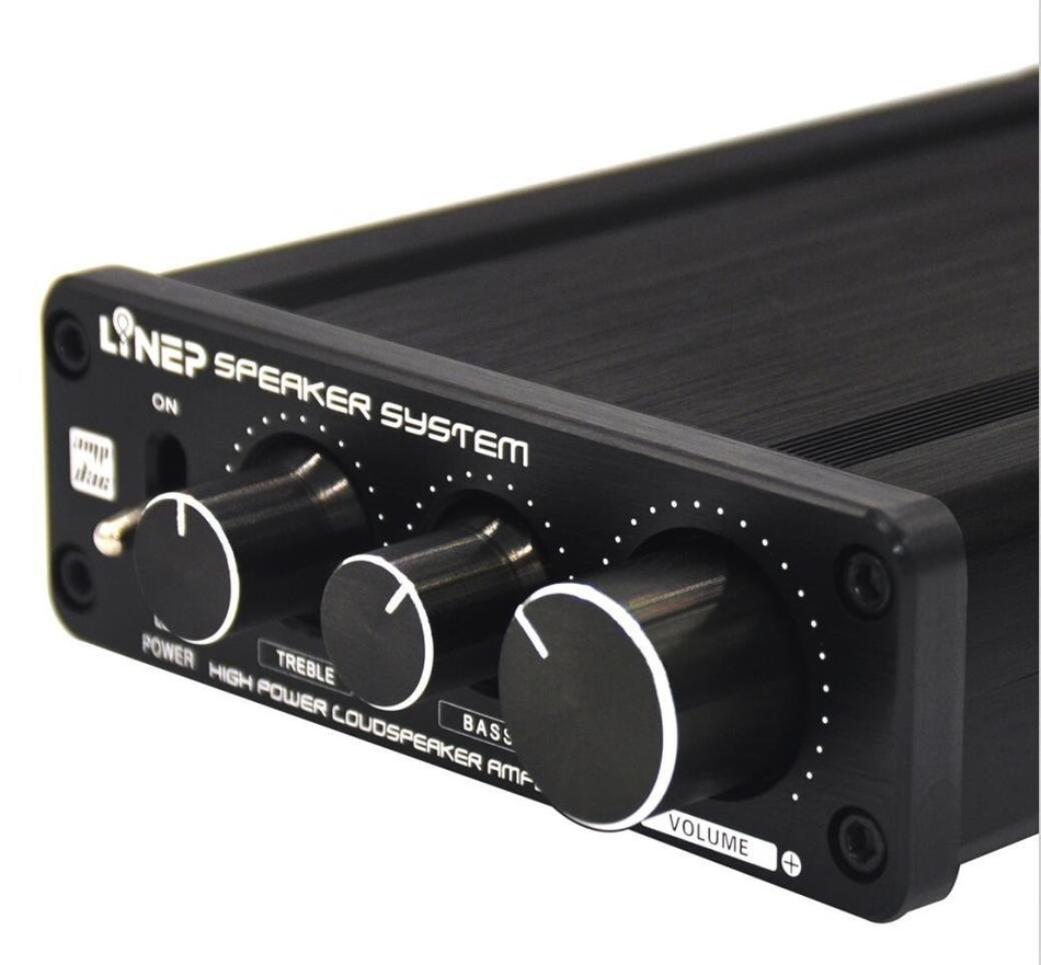 Nobsound 136W High-power Digital Amplifier TDA7498L HiFi 2.0CH Stereo Audio Signal amp
