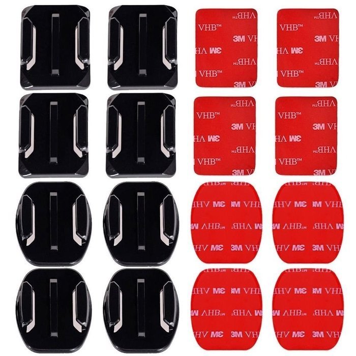 GooKit Flat Curved Adhesive with Mount