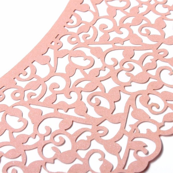 Hual@ Cupcake Wrappers 100 Filigree Artistic Bake Cake Paper Cups Little Vine Lace Laser Cut Liner Baking Cup... N18