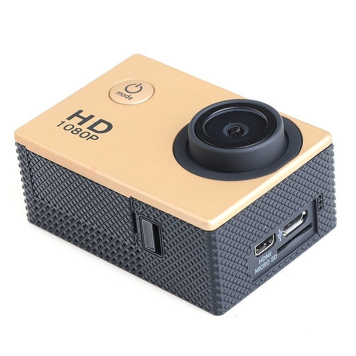 2.0inch Waterproof Car Camera 1080p Hd Bicycle Helmet Sport DV Action Camera US Plug N3