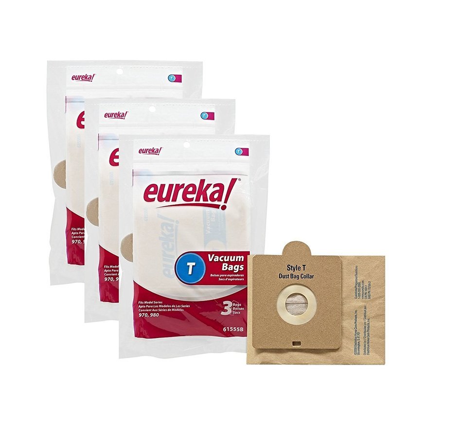 Genuine Eureka Style T Vacuum Bag 61555B - 3 bags N3