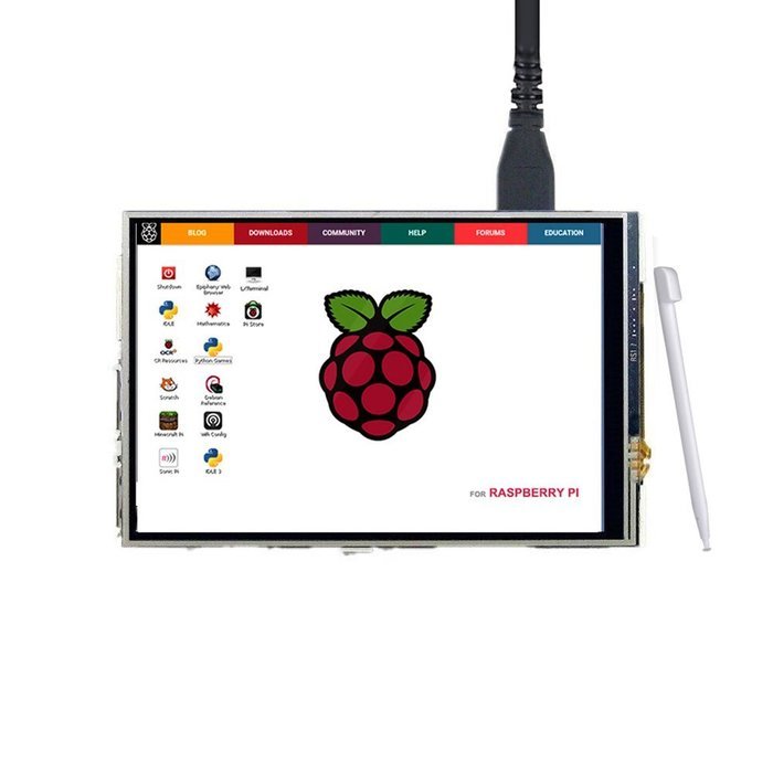 Elecrow HDMI Display Monitor 3.5 Inch 480x320 TFT LCD Display with Touch Screen for Raspberry...