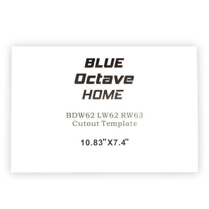 Blue Octave Home RW63 In-Wall Speakers (White) N6