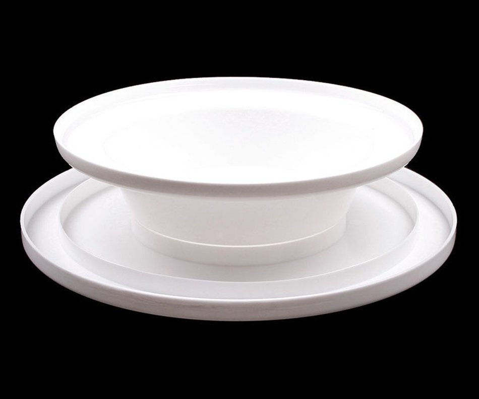 Edtoy Cake Turntable, Revolving Cake Decorating Stand, Cake Rotating Display Stand