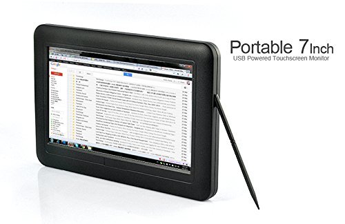 Portable 7 Inch USB Powered Touchscreen Monitor