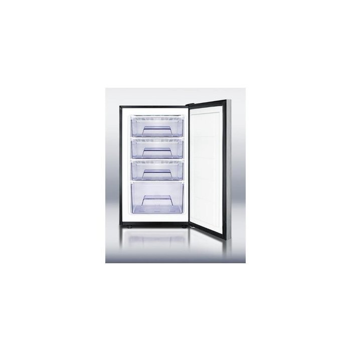 Summit FS408BLBI7SSHH: Commercially listed 20" wide built-in undercounter all-freezer, -20(degree) C capable with... N3