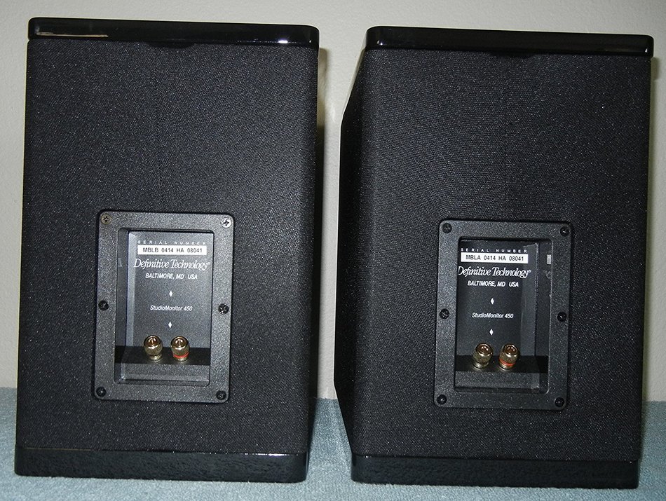 Definitive Technology StudioMonitor 450 Speakers (Pair, Black) (Discontinued by Manufacturer) N3
