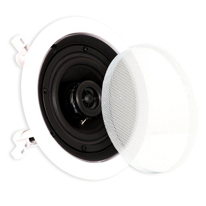 Theater Solutions CS4C In Ceiling Speakers Surround Sound Home Theater 7 Speaker Set CS4C-7S N2