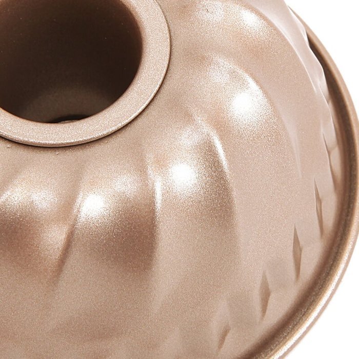 MyLifeUNIT 4 Inch Kugelhopf Mold, Non Stick Bundt Pan N3