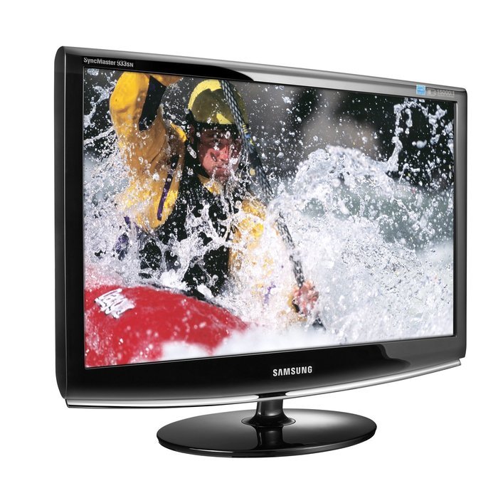 Samsung 933SN 18.5-Inch Widescreen LCD Monitor with Rich Piano Black Finish N2
