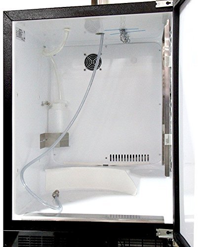 Marvel Built-In Kegerator Keg Dispenser - X-CLUSIVE Premium 2-Tap Direct Draw Kit - Black/Stainless N31