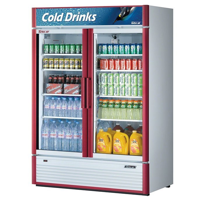Turbo Air (TGM-47SD) - 52" Glass Door Merchandiser - Super Deluxe Series