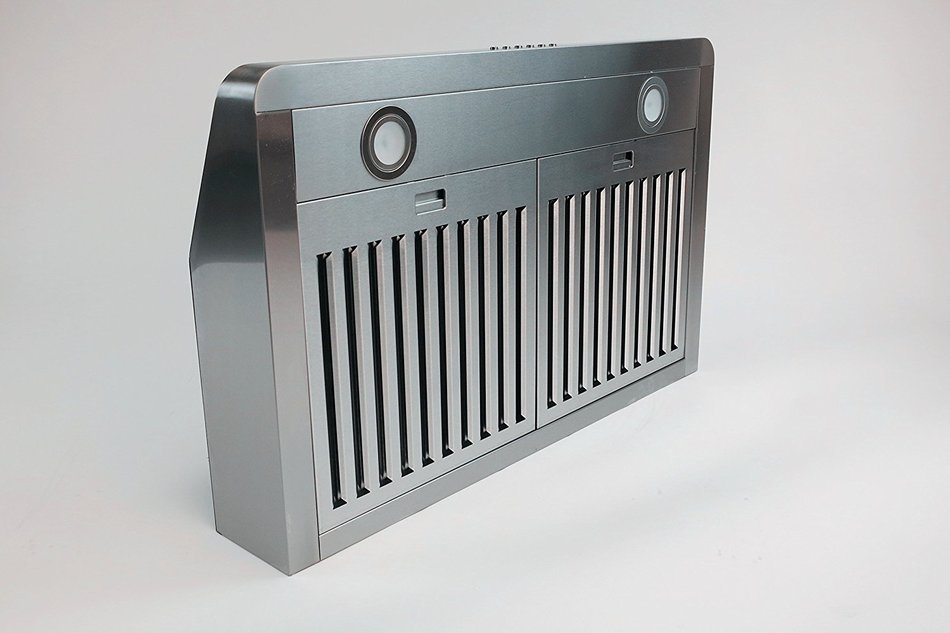 30" Stainless Steel Baffle Filter Under-cabinet Range Hood Slim Design N2