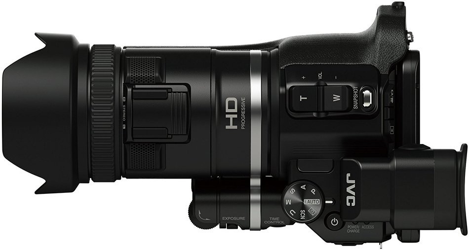 JVC Kenwood JVC EVERIO Hi-Vision Memory Movie Camcorder Black GC-P100-B - International Version (No Warranty)