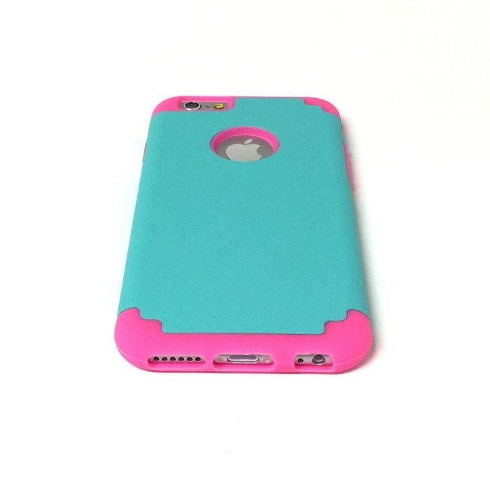 iPhone 6s, 6 Case, [4.7 Inch] HLCT Slim Fit Thin, Soft Interior Silicone Bumper & Hard PC Back, Shock-Absorption... N25