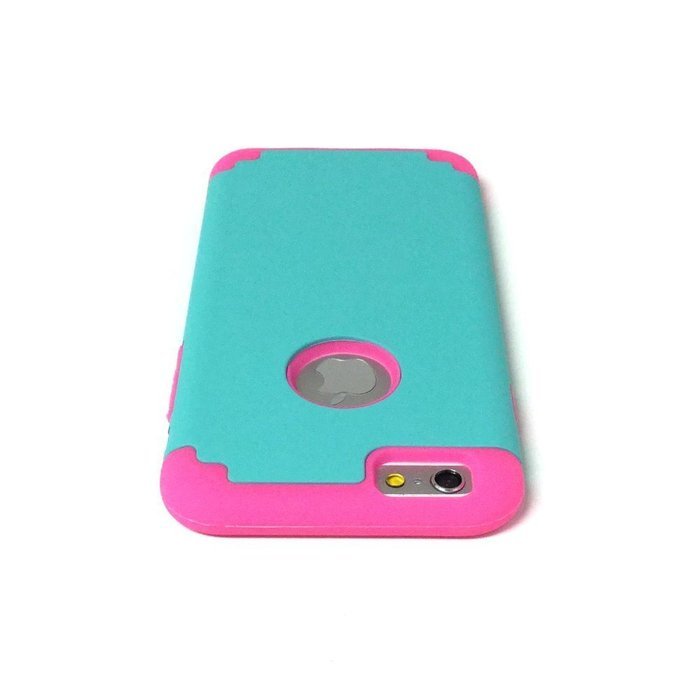 iPhone 6s, 6 Case, [4.7 Inch] HLCT Slim Fit Thin, Soft Interior Silicone Bumper & Hard PC Back, Shock-Absorption... N27