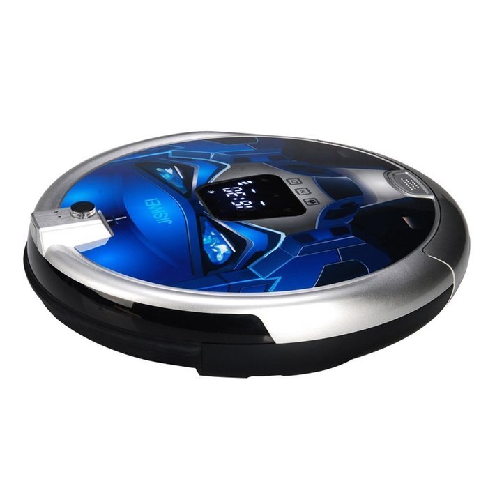 JINSIWEI Robotic Vacuum Cleaner Robot with 1080p Camera Wi-Fi Infrared/App Remote Control