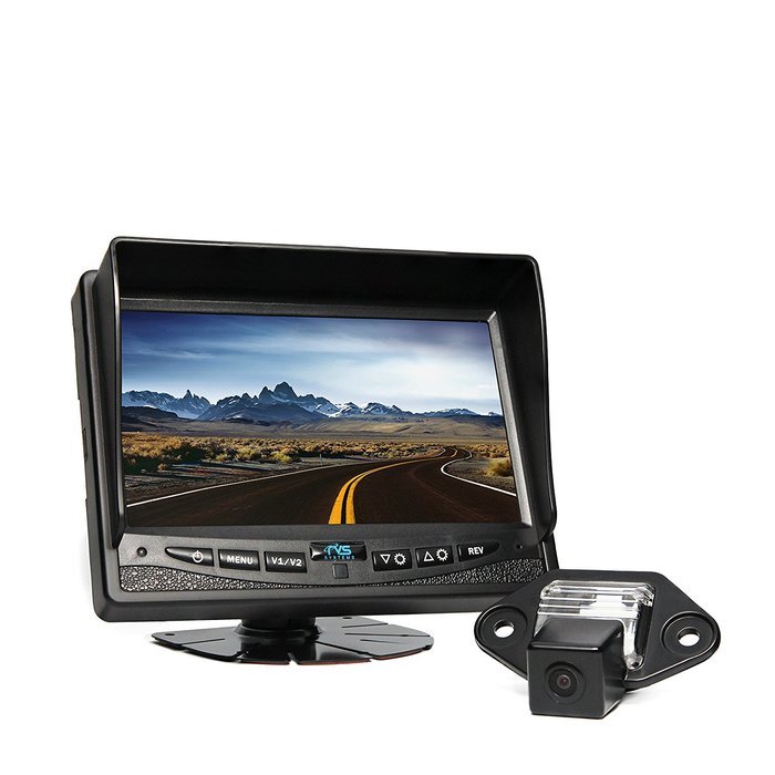 Rear View Safety 770914 Video Camera with 7-Inch LCD (Black)