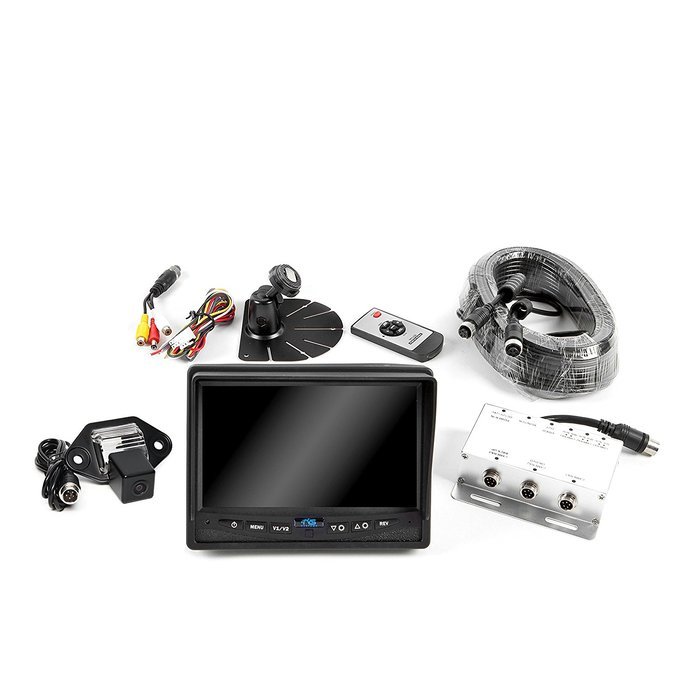 Rear View Safety 770914 Video Camera with 7-Inch LCD (Black) N2