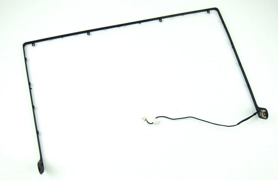 Dell Studio 1555 1557 1558 Lcd Back Cover Side Trim W/ Power Button & Cable