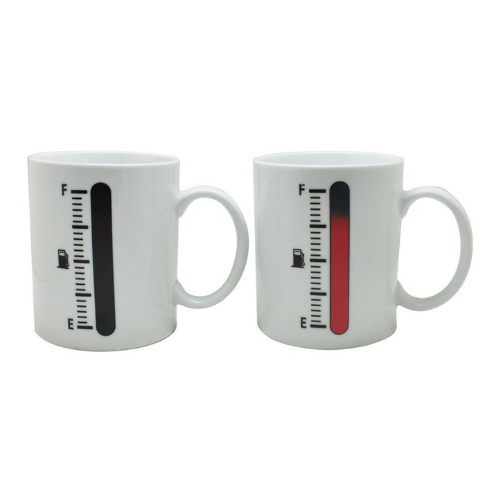 MuLuo Tank Up Mug Magic Temperature Sensor Coffee Cup Thermometer Mug Gift