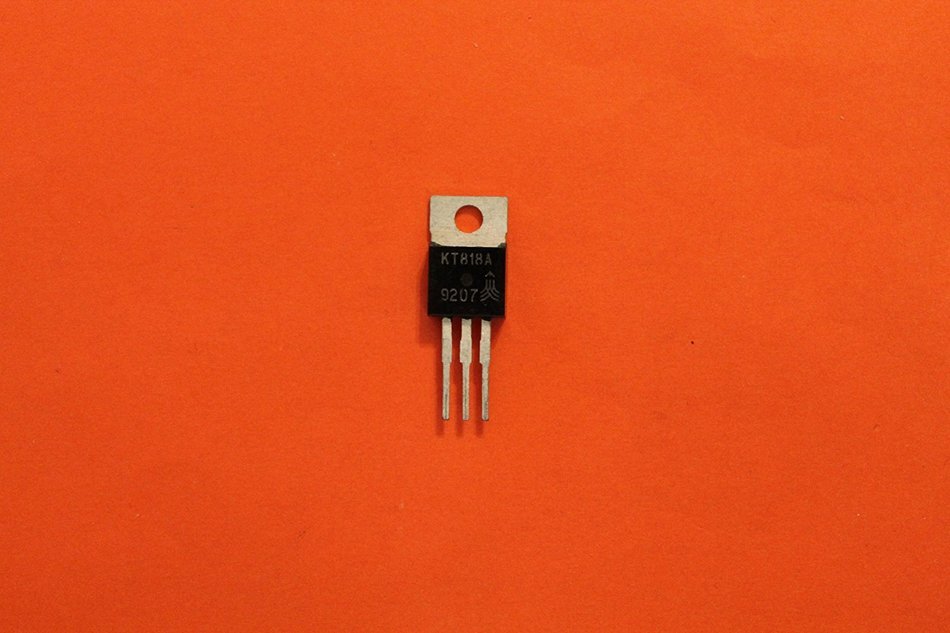 Transistors silicon KT818A analogue 2N5193, 2N6111, BD292 USSR 25 pcs