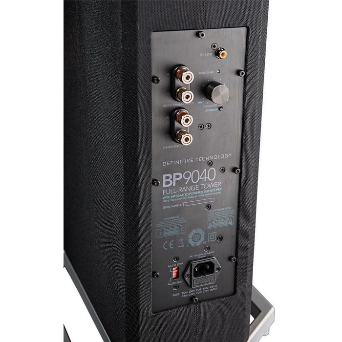 Definitive Technology BP9040 High Power Bipolar Tower Speaker with Integrated 8" Subwoofer and Dolby Atmos Module... N2