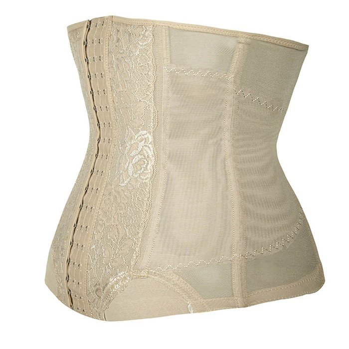 Junlan Waist Trainer Cincher Tummy Slimmer Breathable Shapewear Girdle N12