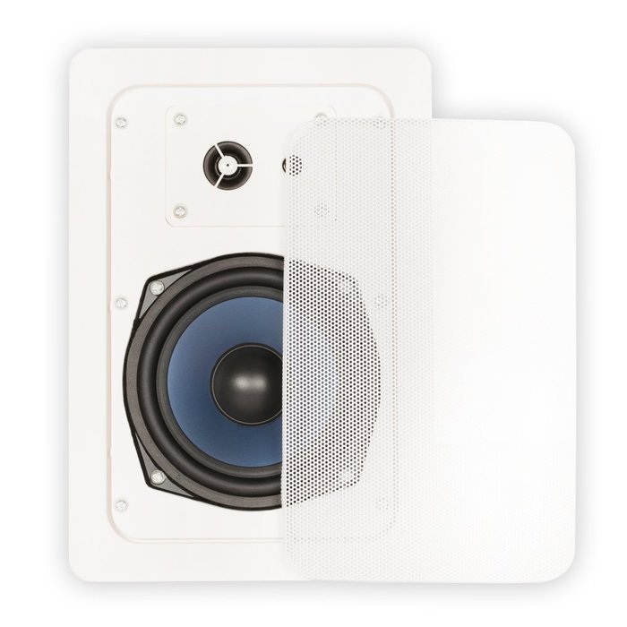 Blue Octave RW53 In Wall Speakers 3 Way Home 4480 Watts New 8 Pair Pack RW53-8PR
