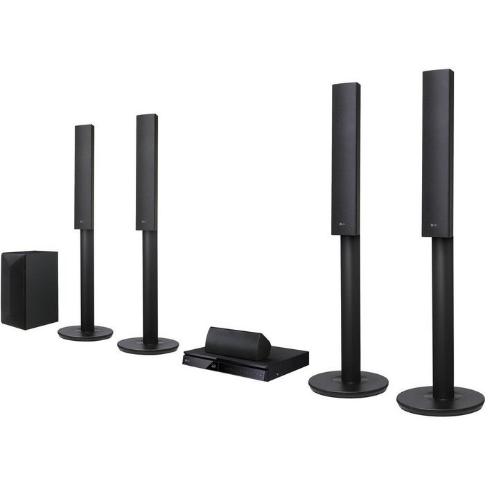 LG LHB655 Smart Bluetooth Multi Region Free 5.1-Channel Home Theater Speaker System w/ Free HDMI Cable, 110-240V