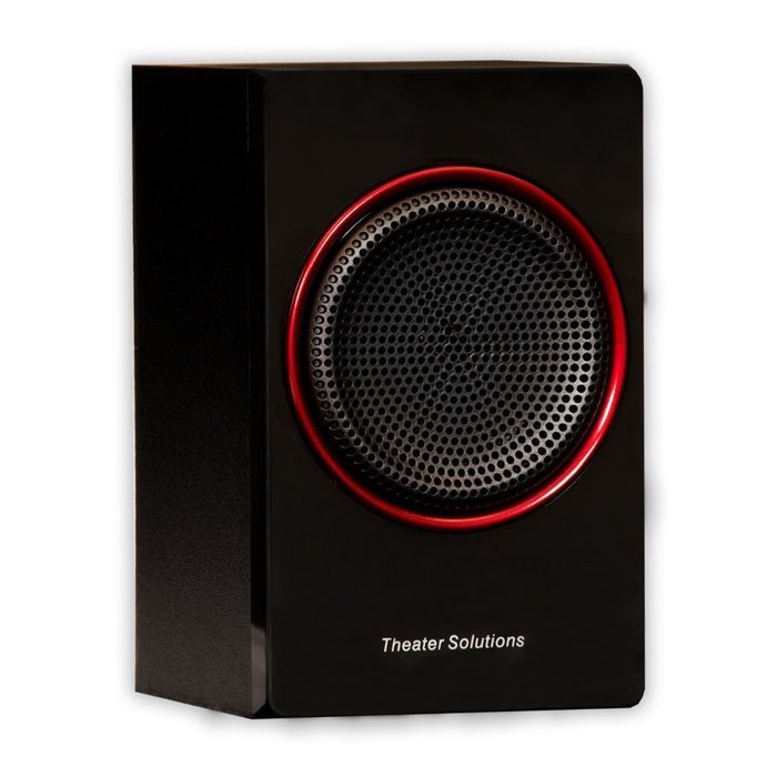Theater Solutions TS212 Powered 2.1 Speaker System Multimedia with 2 Extension Cables N4