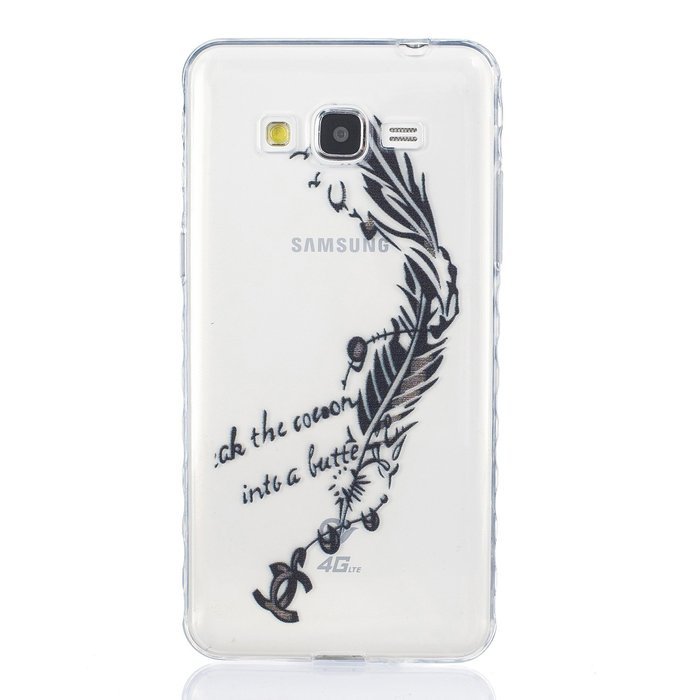 Galaxy G530 Case Cover,TYoungs Ultra Thin Soft Silicone Flexible TPU Transparent Clear Case [Anti-Scratch] Cover... N43