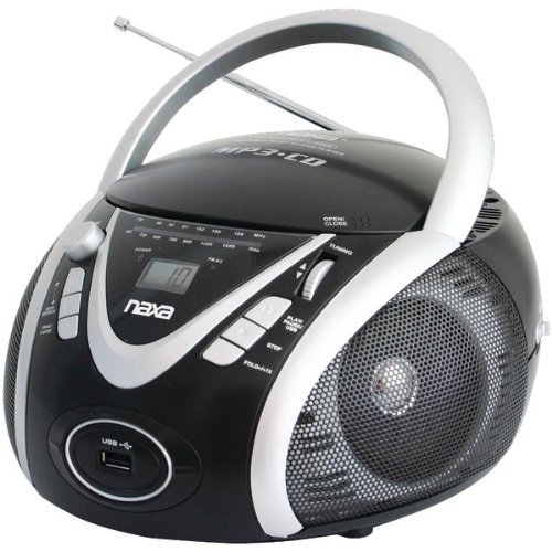 New NAXA NPB246 Portable CD/MP3 Player with AM/FM Radio