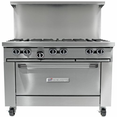 U.S. Range U36-6R - 36" Open Burner Restaurant Range - U Series