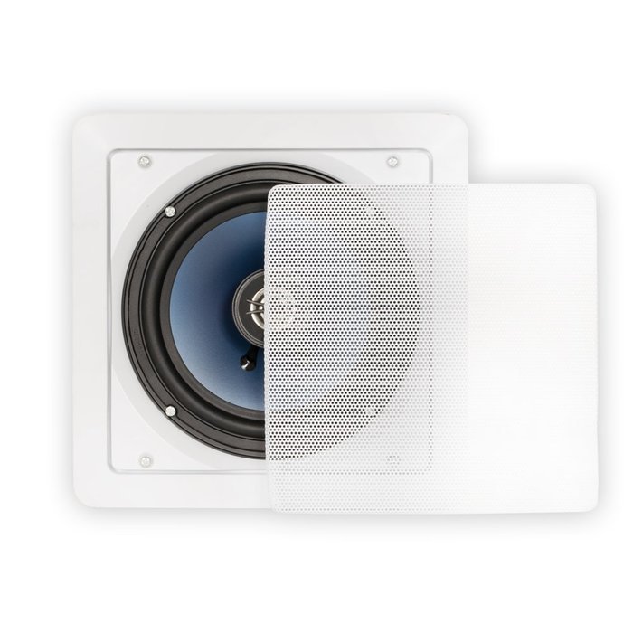 Blue Octave LS62 In Wall or In Ceiling 6.5" Speakers Home Theater 2-Way Square 6 Pair Pack N2