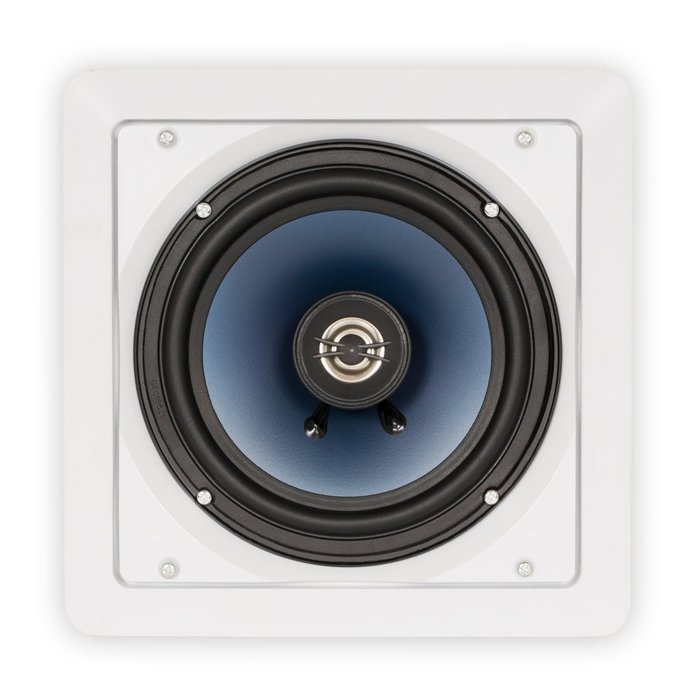 Blue Octave LS62 In Wall or In Ceiling 6.5" Speakers Home Theater 2-Way Square 6 Pair Pack N3