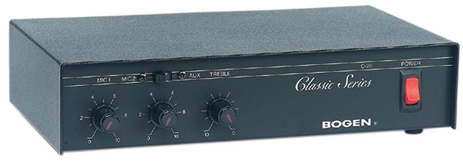 New Bogen 10W Classic Amplifier 10 Watts UL And CSA Mounted TEL Volume Control Voice Wall Mount Kit