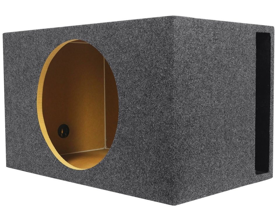 Kicker 40CWS154 CompS 15" 1200 Watt 2-Ohm Car Subwoofer+Vented Sub Enclosure Box N4
