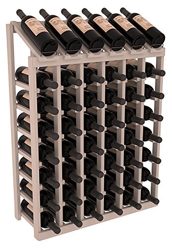 Wine Racks America Ponderosa Pine 6 Column 8 Row Display Top Kit. 13 Stains to Choose From! N7
