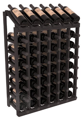Wine Racks America Ponderosa Pine 6 Column 8 Row Display Top Kit. 13 Stains to Choose From! N9