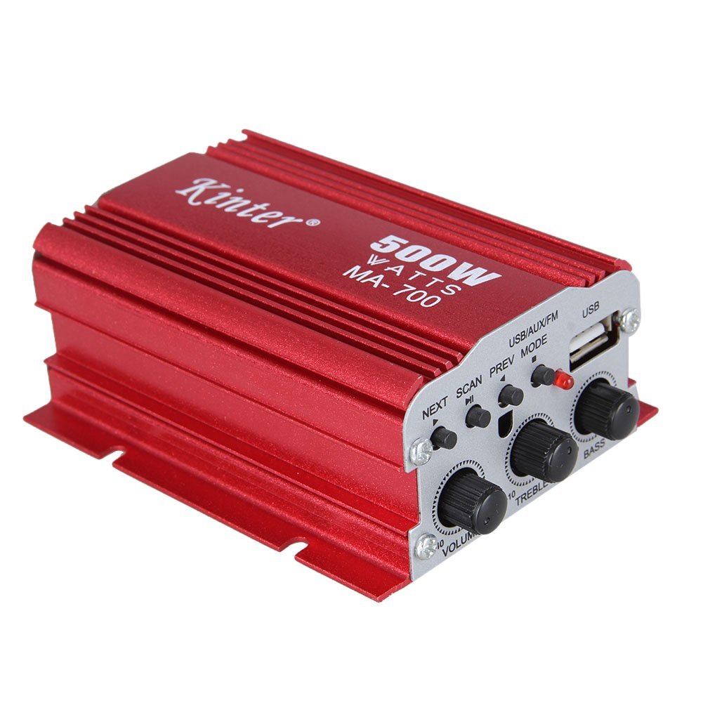 Kinter MA-700 2 CH 500W Hi-Fi Stereo Digital Audio Power Amplifier N2 ...