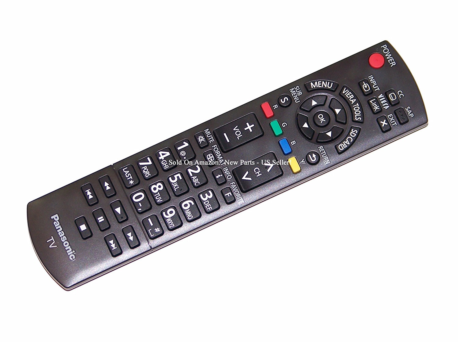 Panasonic Remote Control For Tc 50px34 Tc P42s30 Tc P42x3 Tc P46s30 Tc P46st30 Tc P46x3 Tc 5905