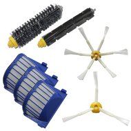 CIMC LLC Aero Vac Filter &amp; Bristle Brush &amp; Flexible Beater Brush &amp; 3-Armed and 6-Armed Side Brush Pack Replenishment...