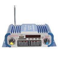 Mini Amplifier, ELEGIANT HiFi Digital Super Bass Stereo Audio Amplifier Support USB / SD / MMC Card Built-in FM... N6