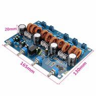 ELEGIANT TPA3116 4x50W+100W 4.1 Class D Amp with 4.0 Bluetooth Stereo Amplifier Board N5