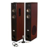Acoustic Audio TSi600 Bluetooth Powered Floorstanding Tower Multimedia Speakers with Optical Input and Mic TSi600DM1 N3