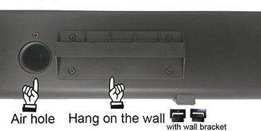 2.0 CH BT Soundbar Sperker Built-In Advanced Full Ranage Top Quality Speaker/ Stereo Audio System With High Fidelity... N3