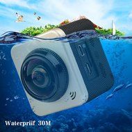 Coolbiz CUBE360S Ultra HD Wifi Action Camera 1080P 360degree Panoramic VR Video Sport Camera Mini Camcorders Helmet...